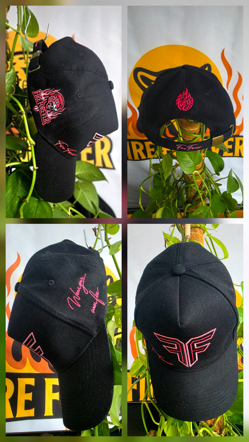 Trucker hat- Midnight Pink
