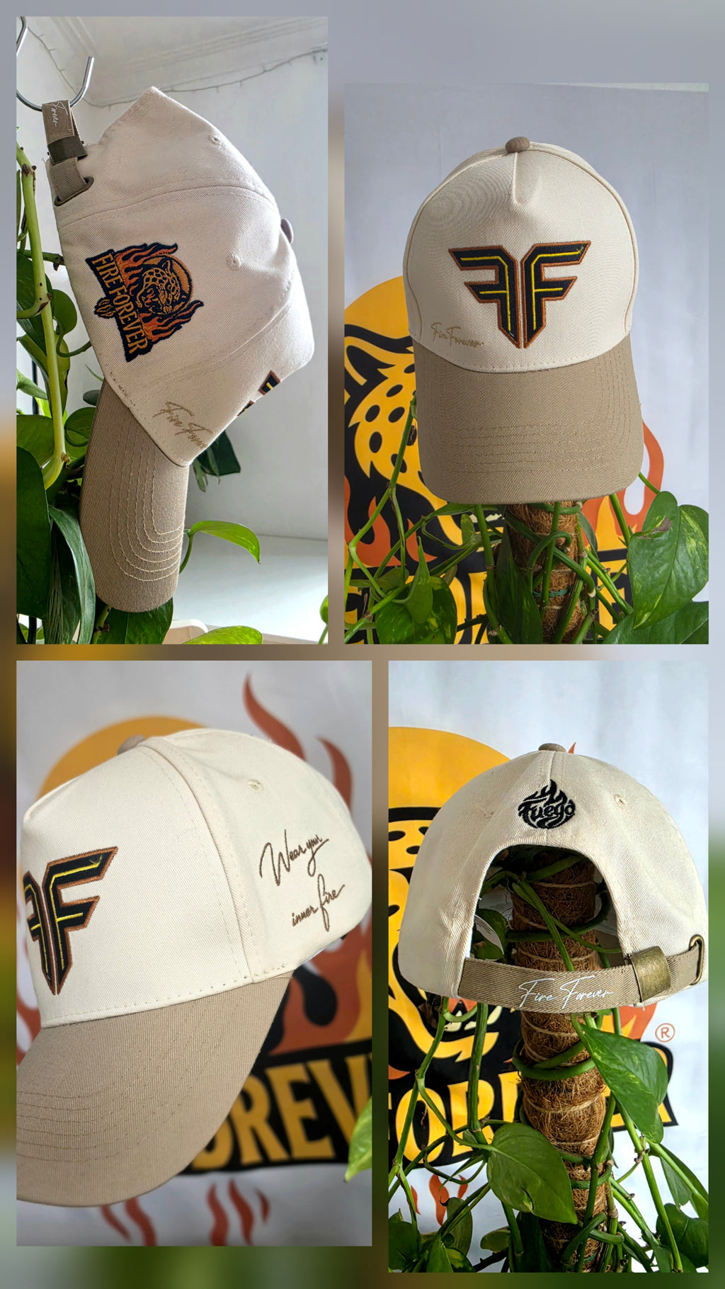 Trucker hat- Fuego Dune